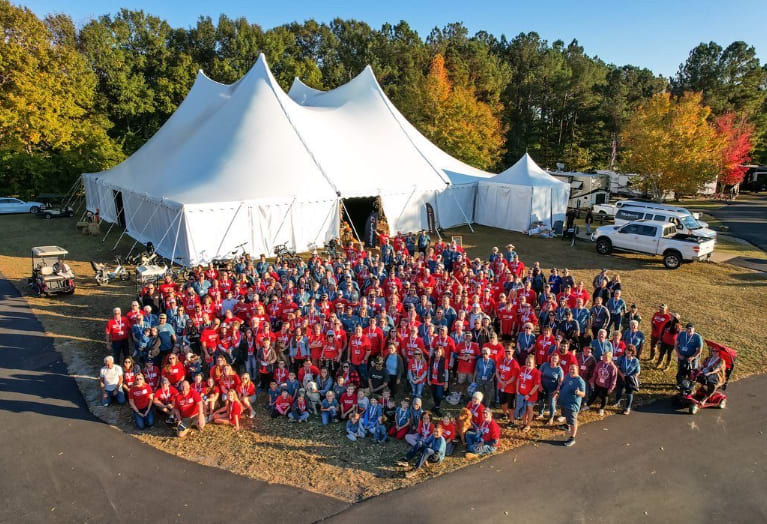 Lippert RV Communities Scouts Getaway Event