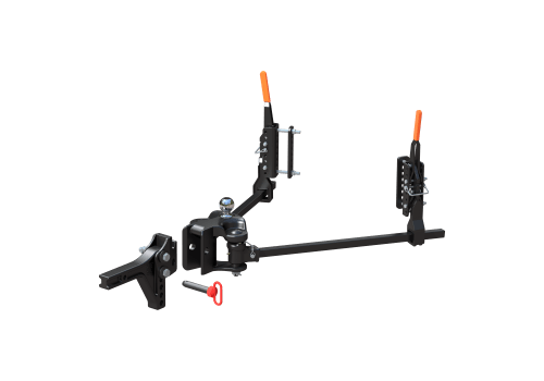 CURT TruTrack Trailer-Mounted Weight Distribution Hitch with Sway Control