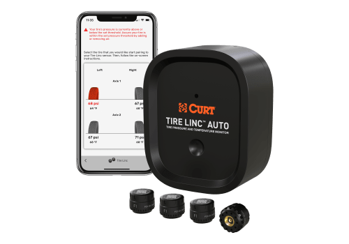 CURT TireLinc Auto tire pressure monitoring system (TPMS)