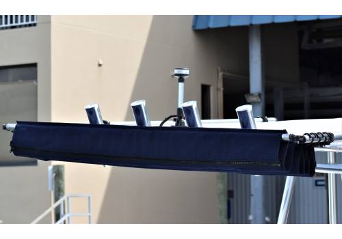 PTX Power Shade Retractable Boat Shade