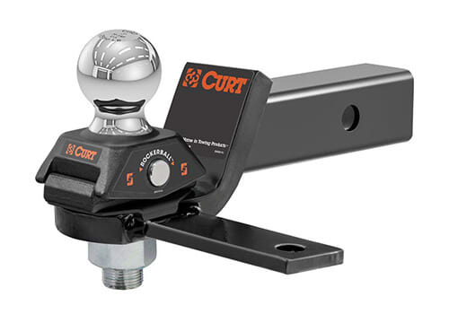 CURT Ball Mount with RockerBall Cushion Hitch