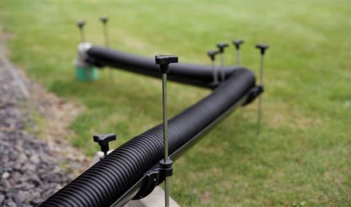 Lippert Components to Distribute Flow Down Adjustable Rv Drain Support System