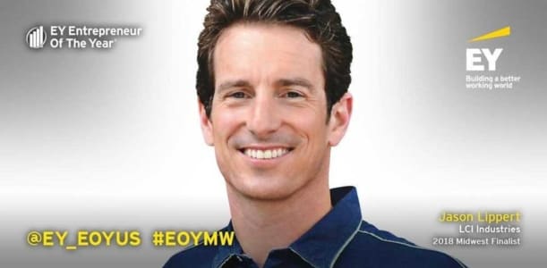 Ey Announces Jason Lippert of Lippert Components Entrepreneur of the Year 2018 Award Winner in the Midwest