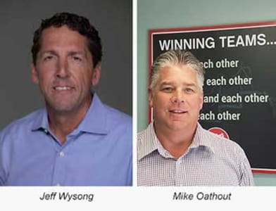 Lippert Components Promotes Jeff Wysong and Mike Oathout to Senior Leadership Positions Within Emerging Marine Market