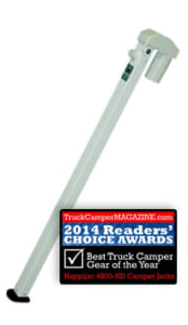 Happijac 4800 Heavy Duty Camper Jack Named Truck Camper Magazine Readers Choice for Best Truck Camper Gear of 2014
