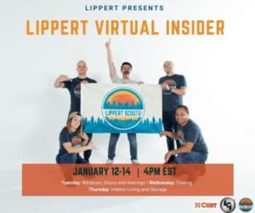 Lippert to Host Three-Day Virtual Insider Event Live on Facebook