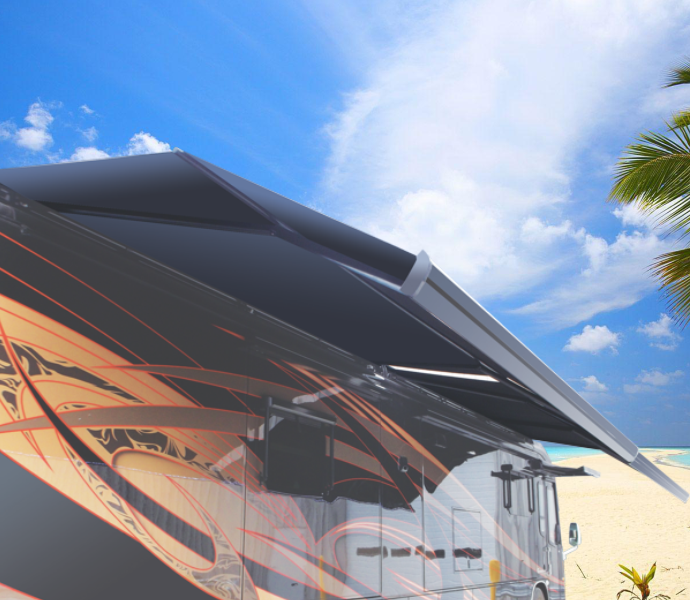 Girard Vision DualPitched RV Awning Lippert