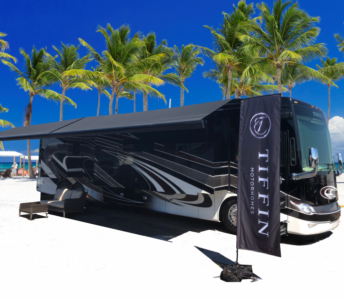 Girard Vision DualPitched RV Awning Lippert