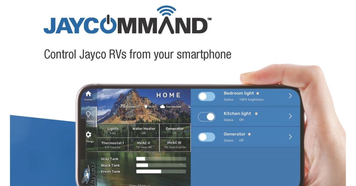 Jayco Adopts Lci Onecontrol Technology for 2020 Floor Plans Image
