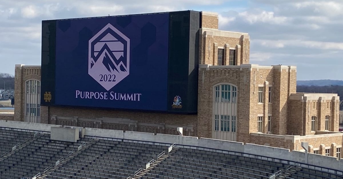 Hundreds of Leaders Set to Convene for Purpose Summit at University of Notre Dame  Image