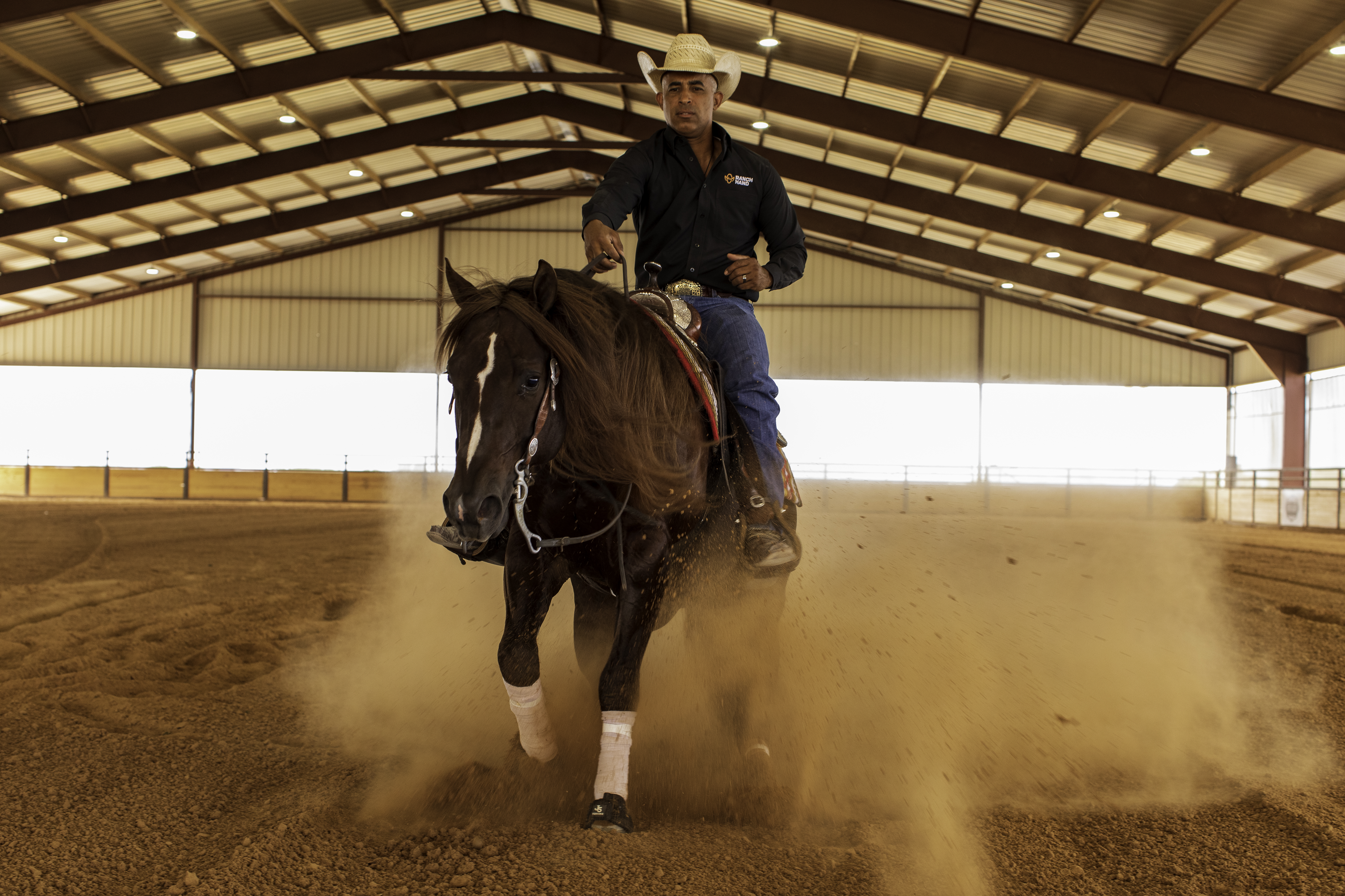 Matt rides for Bosque Ranch/Taylor Sheridan