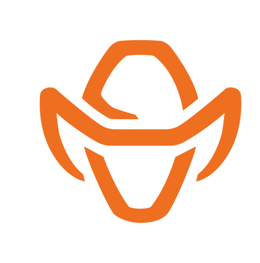 Ranch Hand Logo 2 orange and black