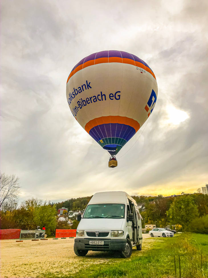 Campervan Hot Air Balloon