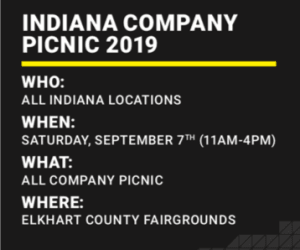 Lippert Components to Host Company Picnic