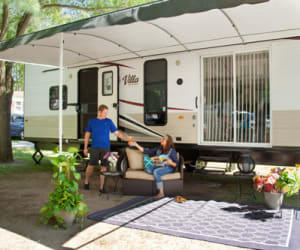 Lippert Components to Manufacture Sell and Distribute Awnbrella Awning Canopy Support System