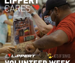 Lippert’s Second Annual Volunteer Week a Great Success