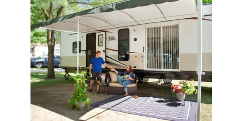 Lippert Components to Manufacture Sell and Distribute Awnbrella Awning Canopy Support System