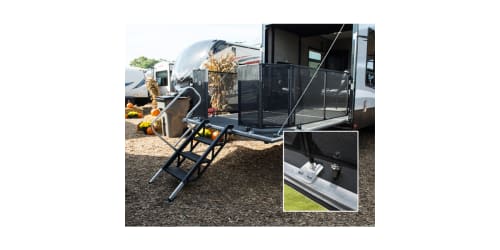 Lippert Components Introduces New Rv Ramp Door Party Deck