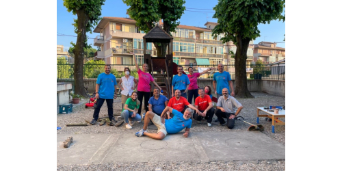 Lippert Contributes Volunteer Hours and Monetary Donation to the Casa Marta Foundation in Italy for Support of its Causes and Community Impact