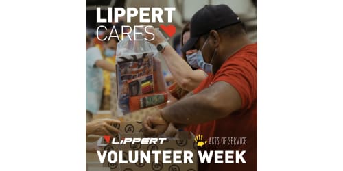 Lippert’s Second Annual Volunteer Week a Great Success