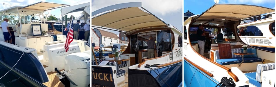 3 HINCKLEY BOATS