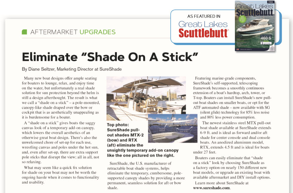 Eliminate Shade on stick