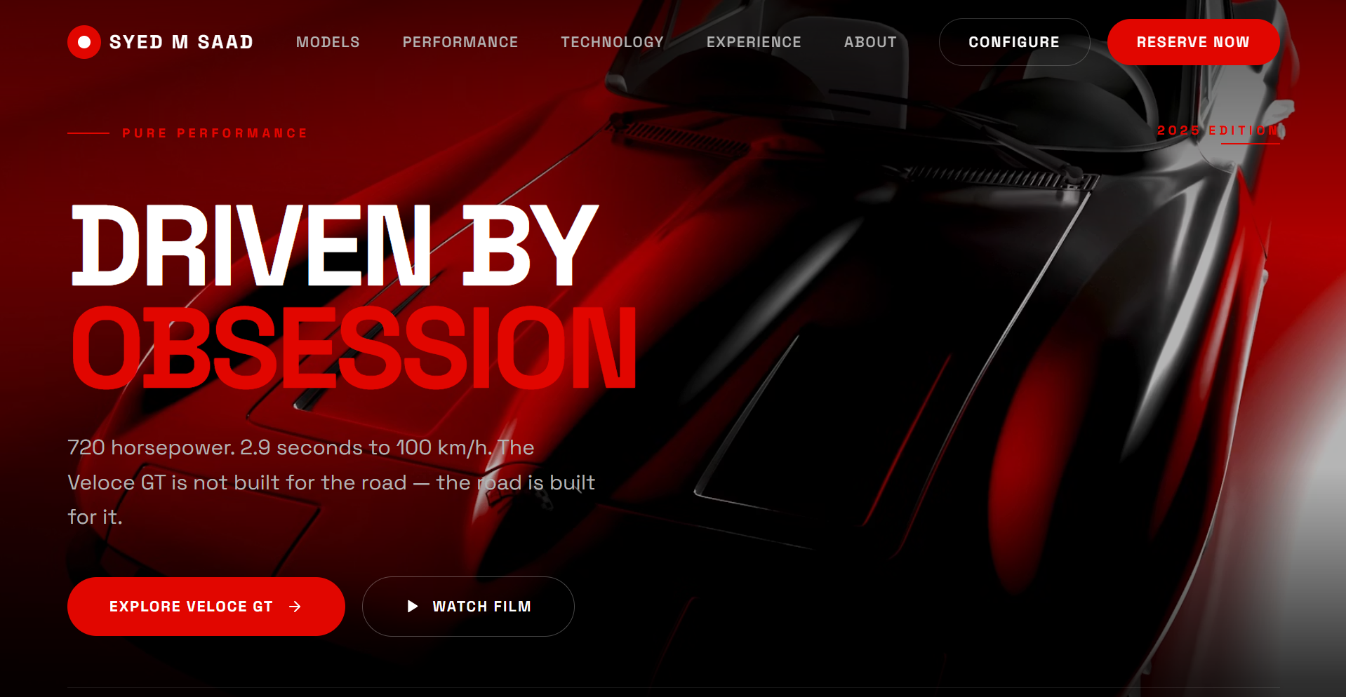 Car Showroom Website