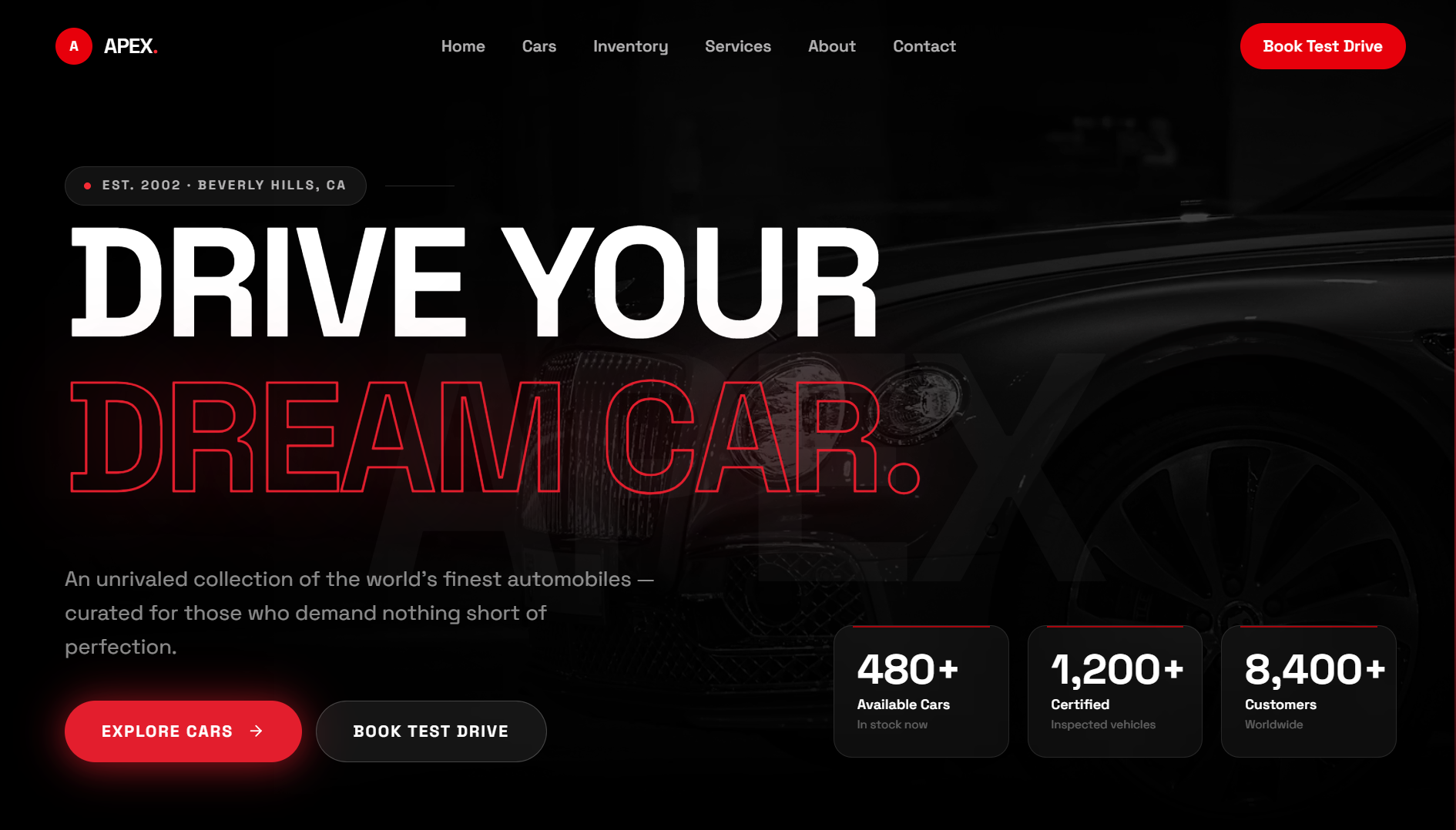 Luxury Car Showroom