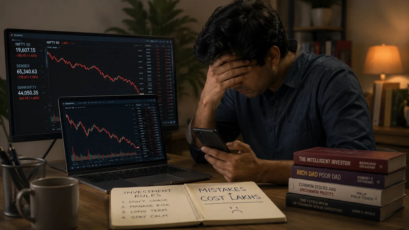 10 Investing Mistakes That Cost Beginners Lakhs