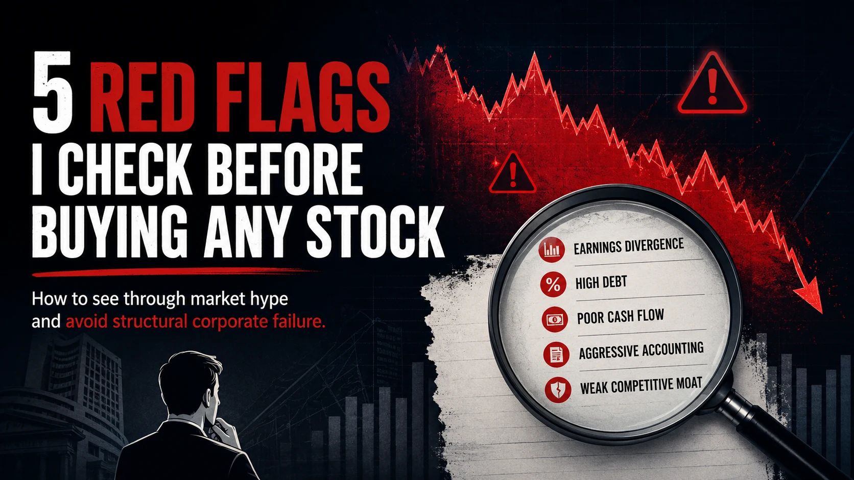 5 Red Flags I Check Before Buying Any Stock