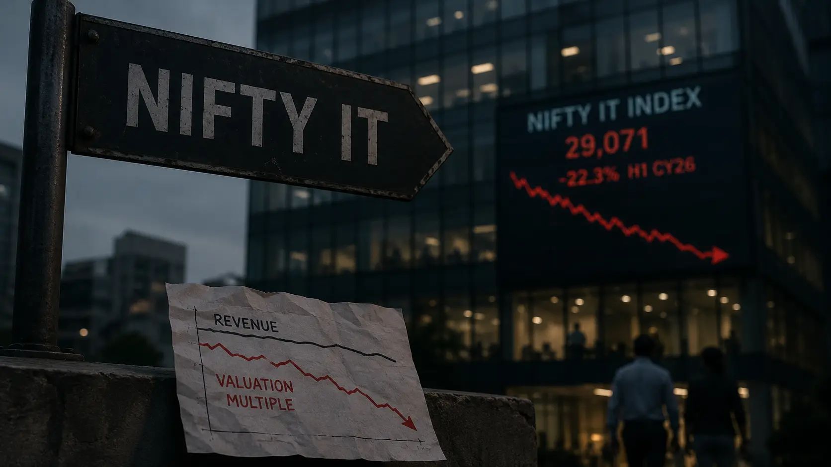 Nifty IT's Multiple Compression, Not Its Revenue, Is the Real Story of H1 CY26