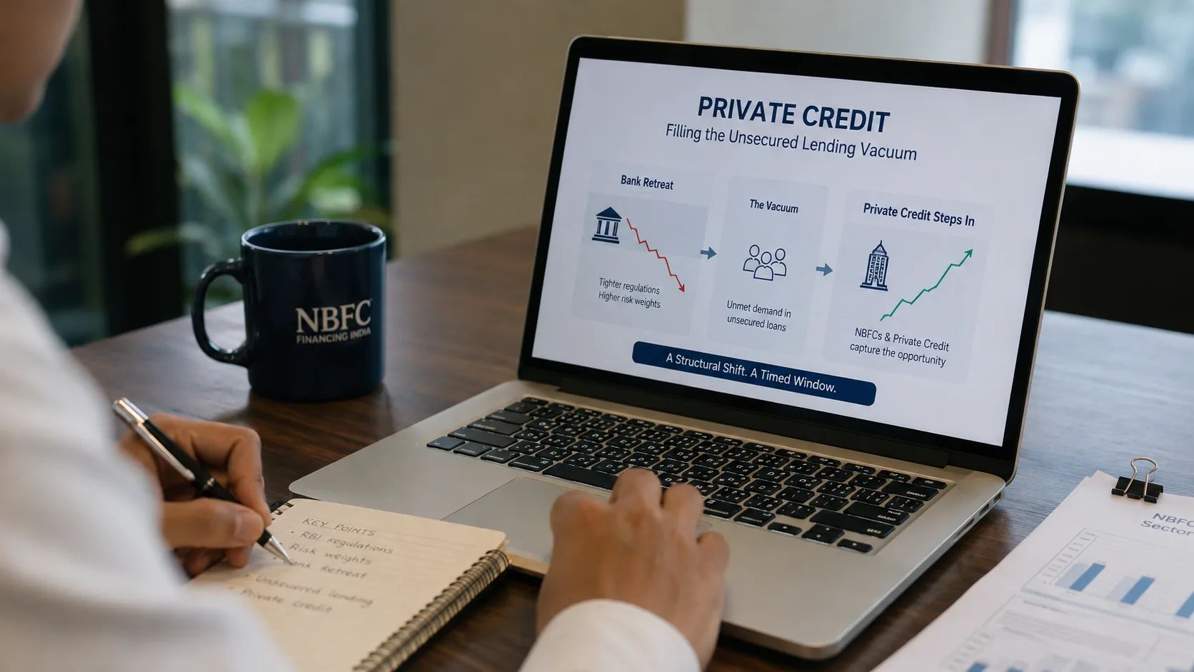 The Unsecured Lending Vacuum: Private Credit's Window as Banks Retreat