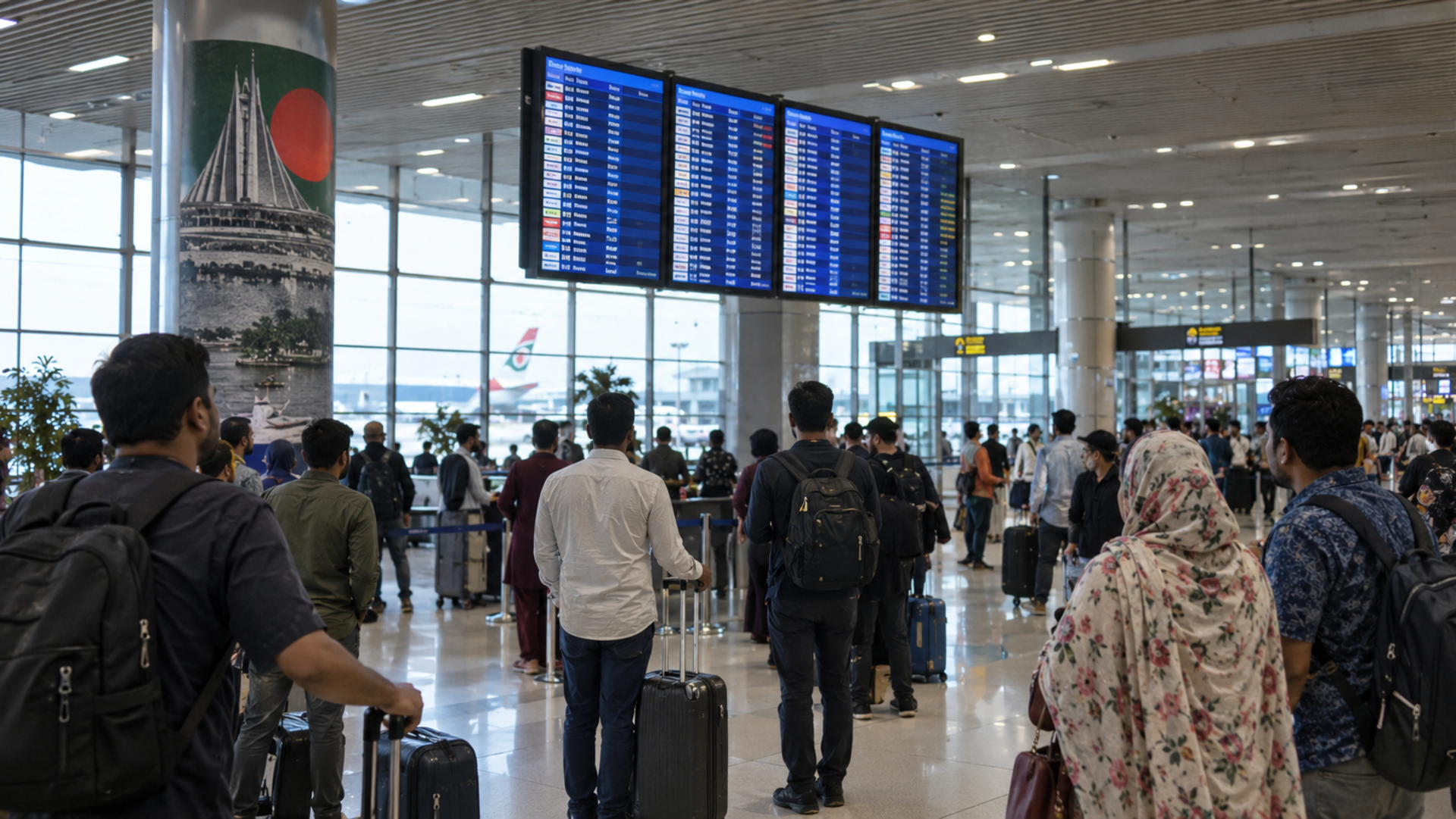 Saudi Flight Disruptions Affect More Than 21,900 Passengers from Bangladesh