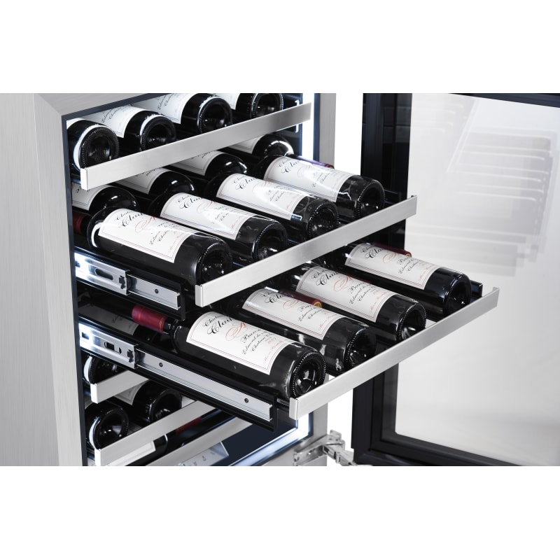 24″ Undercounter Panel Ready Wine Refrigerator – Right Hinge