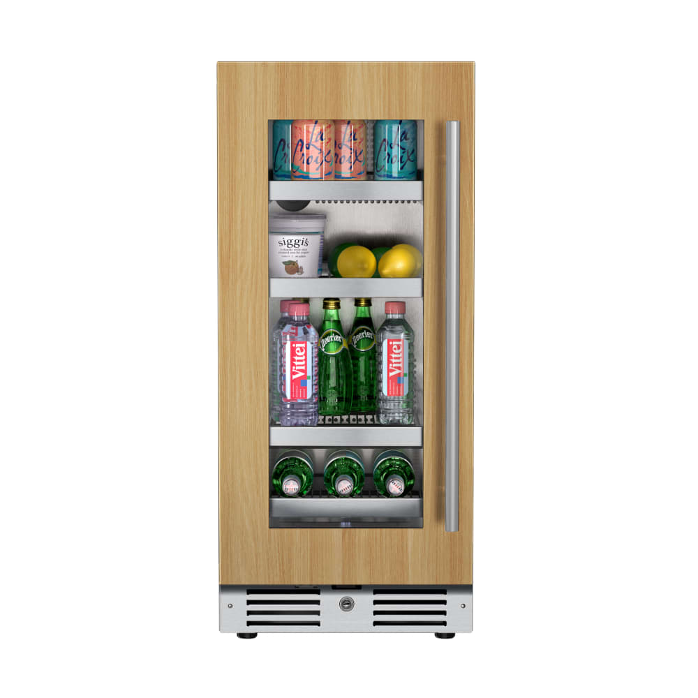 15″ Undercounter Panel Ready Beverage Refrigerator – Left Hinge