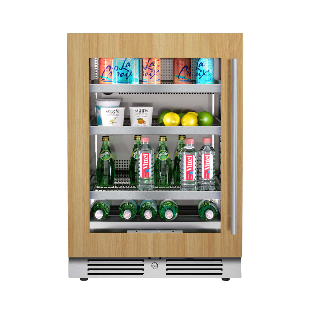 24″ Undercounter Panel Ready Beverage Refrigerator – Left Hinge