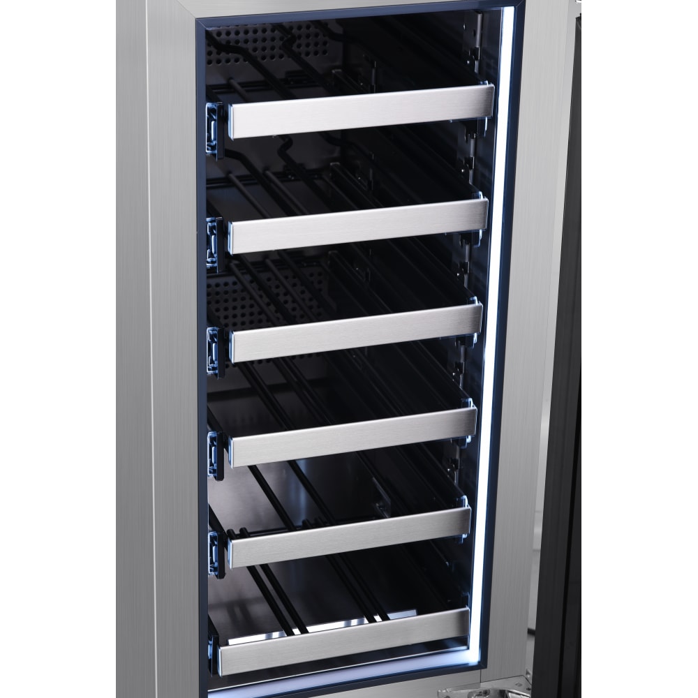 15″ Undercounter Stainless Steel Wine Refrigerator – Right Hinge