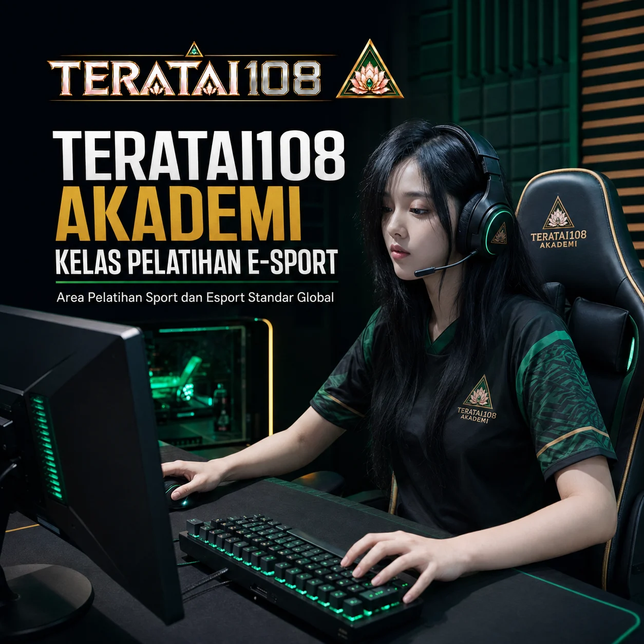 Teratai108 Akademi Area Pelatihan Sport dan Esport Standar Global