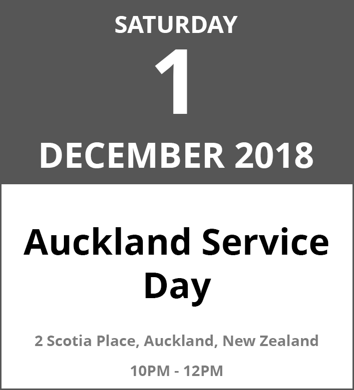 Auckland Service Day