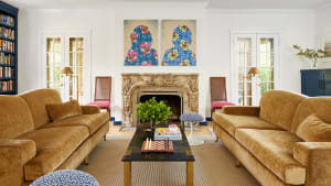 Layering mixed materials brings interest and emotion to interiors