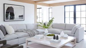 Warm tones and textures keep a neutral palette lively