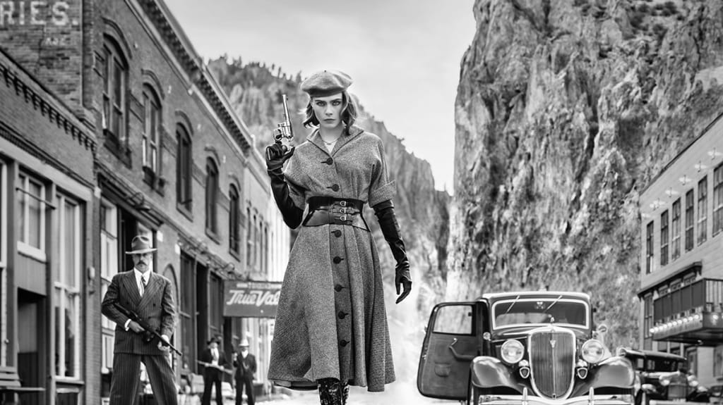 bonnie the wild west david yarrow cara delevingne