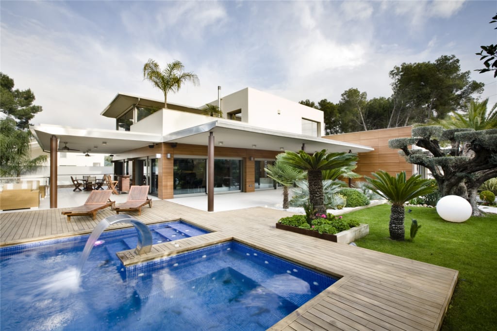 contemporary home
