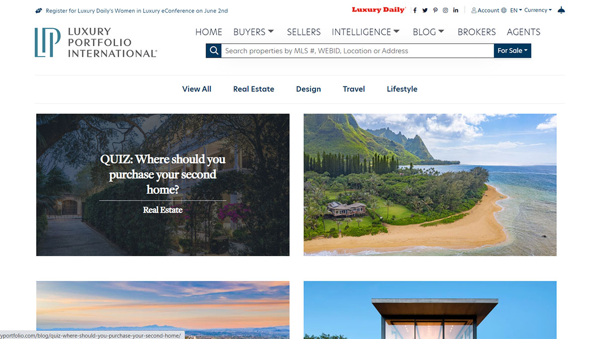 Highlights from the new Luxury Portfolio