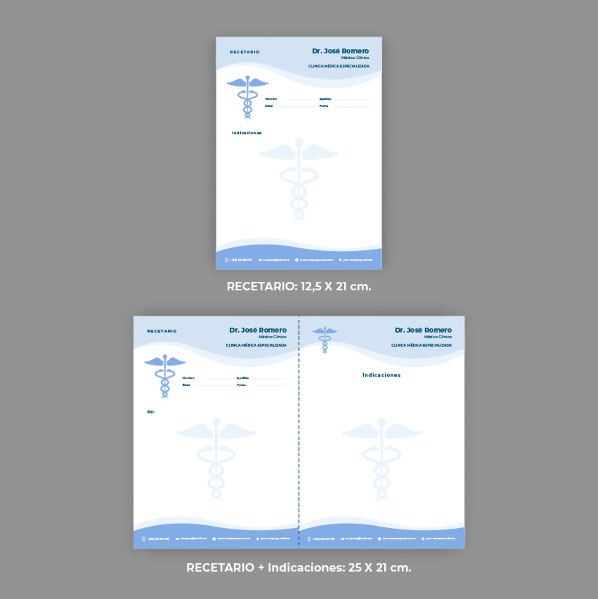 Recetario (Talonarios)