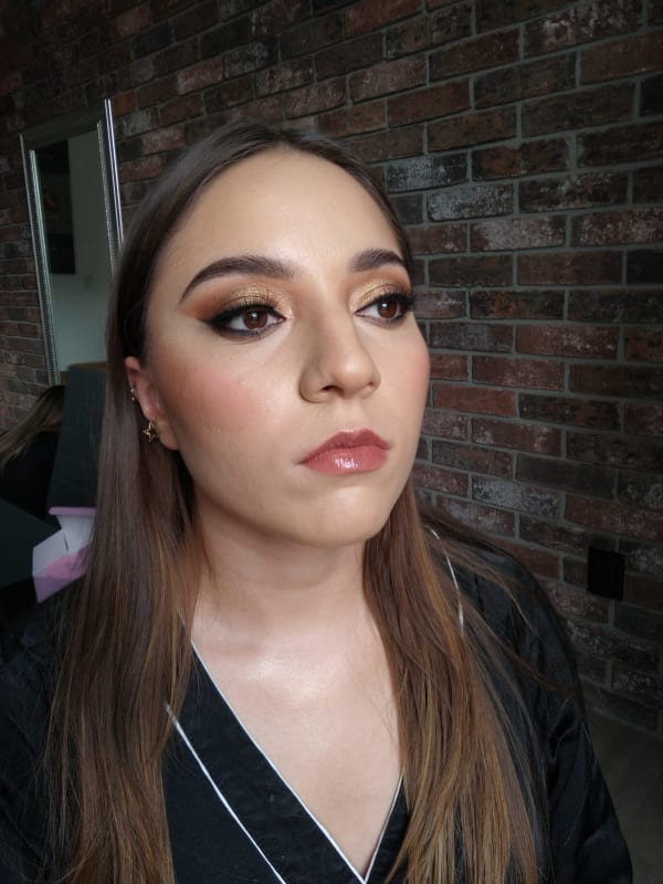 Maquillaje glam de alta duración