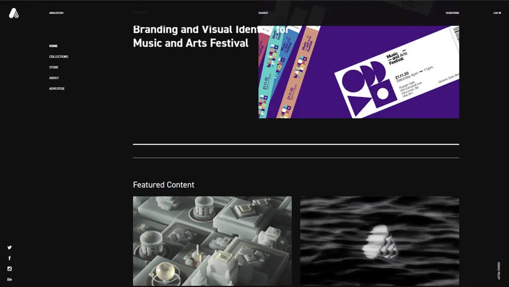 Abduzeedo Screenshot