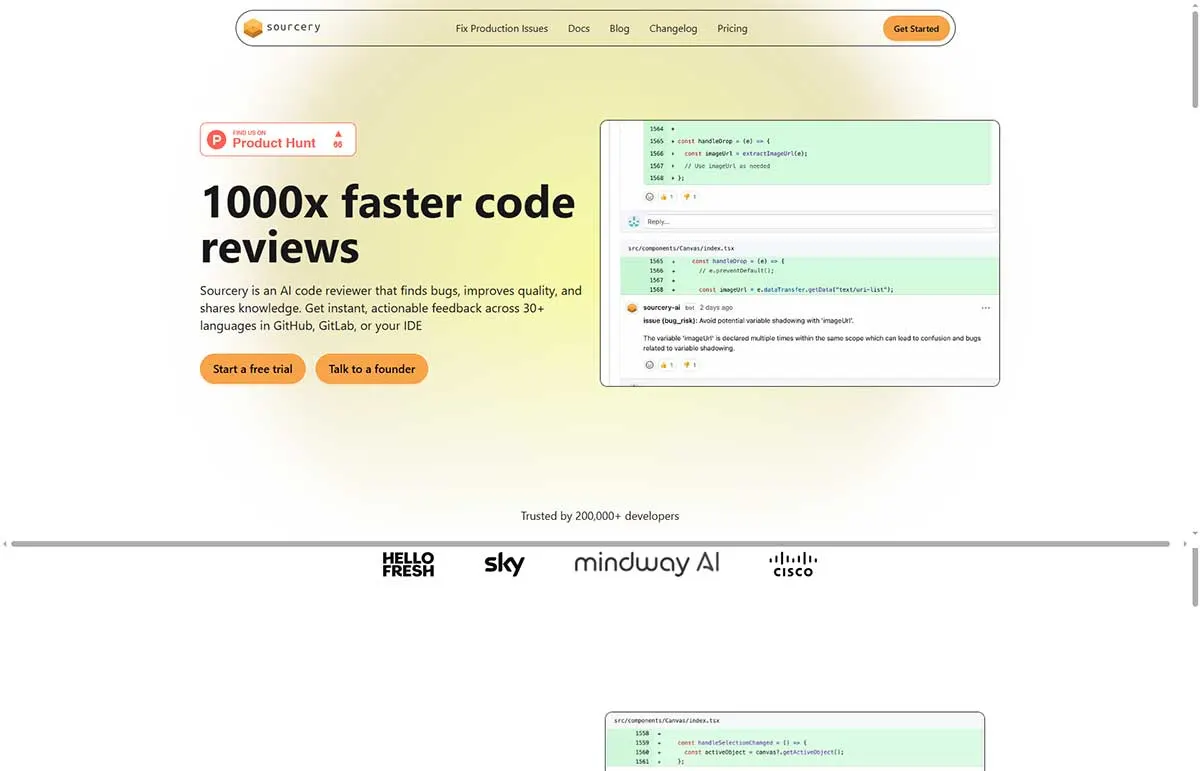 Sourcery Screenshot