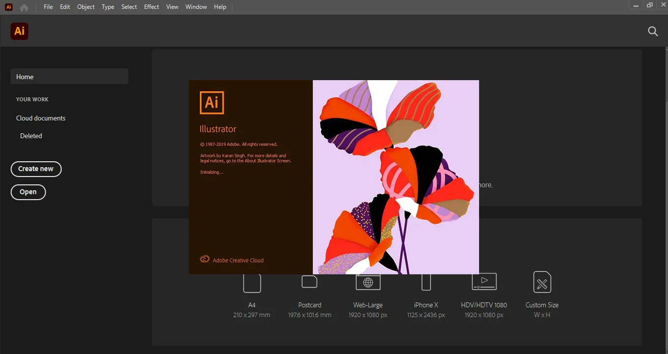 Adobe Illustrator CC 2020