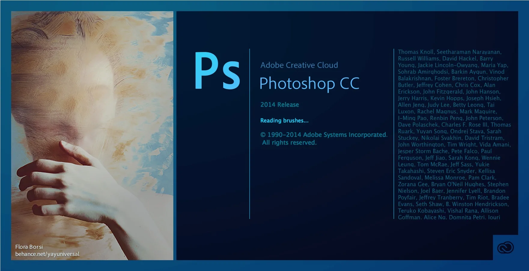 Adobe Photoshop CC 2014 SplashImage 2014